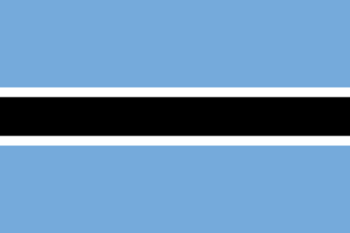 drapeau-Botswana