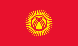 drapeau-Kirghizistan