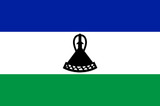 drapeau-Lesotho