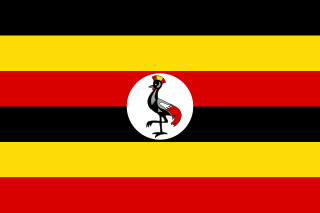 drapeau-Ouganda