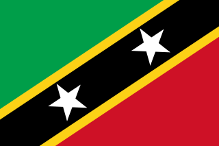 drapeau-Saint-Kitts et Nevis
