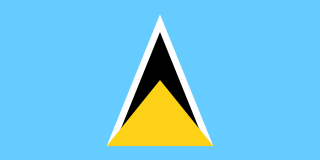 drapeau-Sainte-Lucie